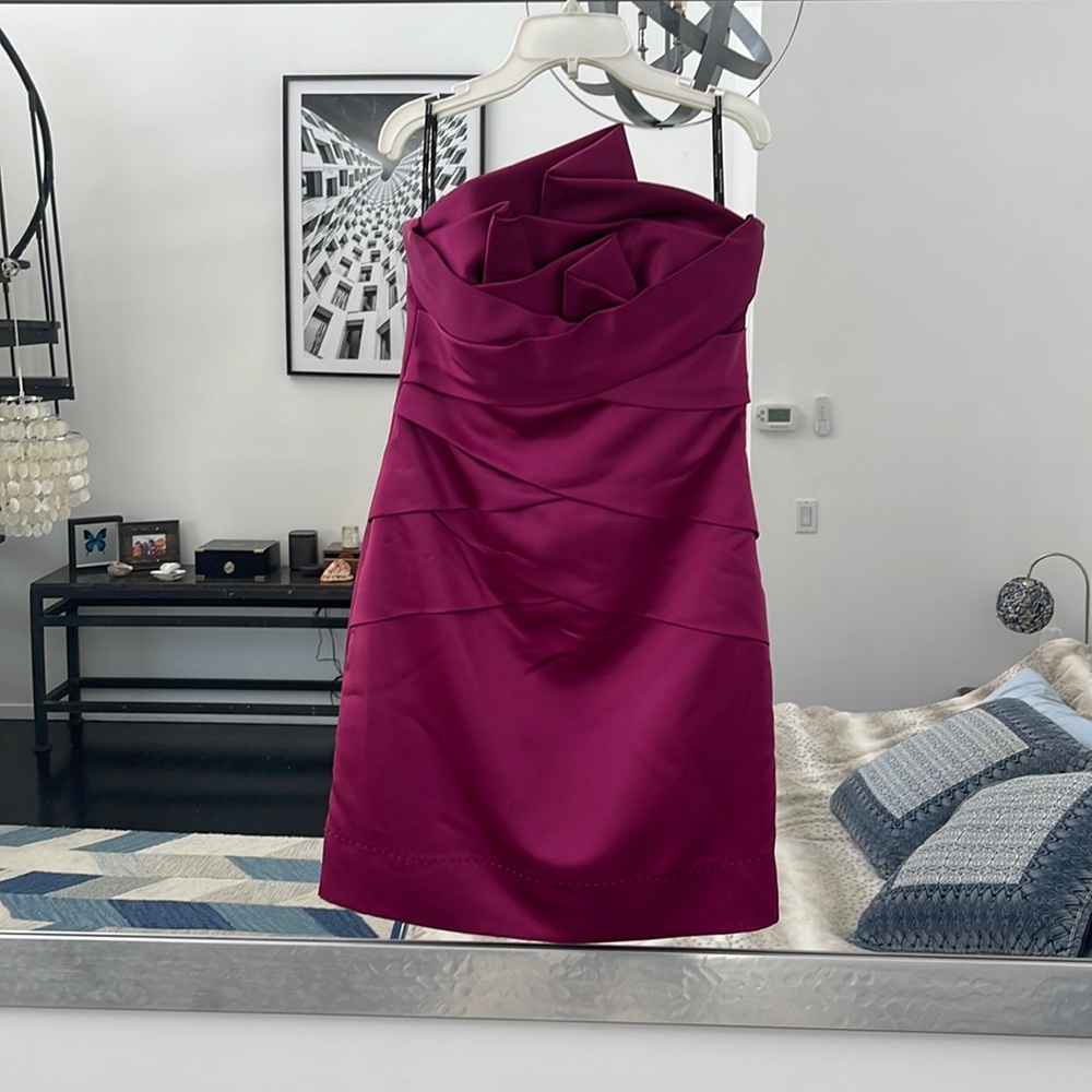 Phoebe couture pink cocktail dress perfect condition worn once
